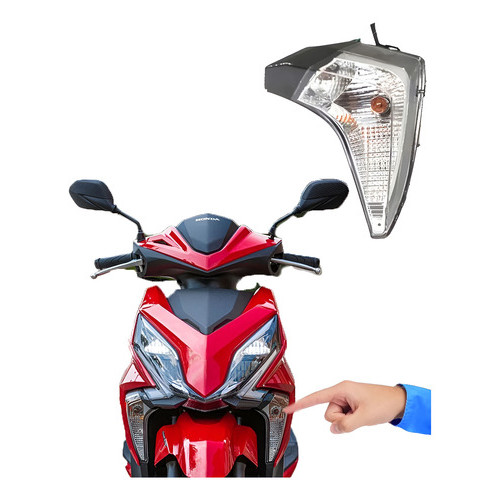 Seta Dianteira Esquerda Com Lampada Honda Elite 125 2023