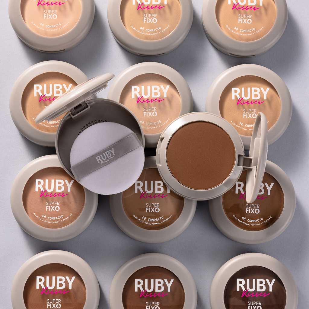 Pó Compacto Super Fixo - Ruby Kisses em Oferta na Shopee