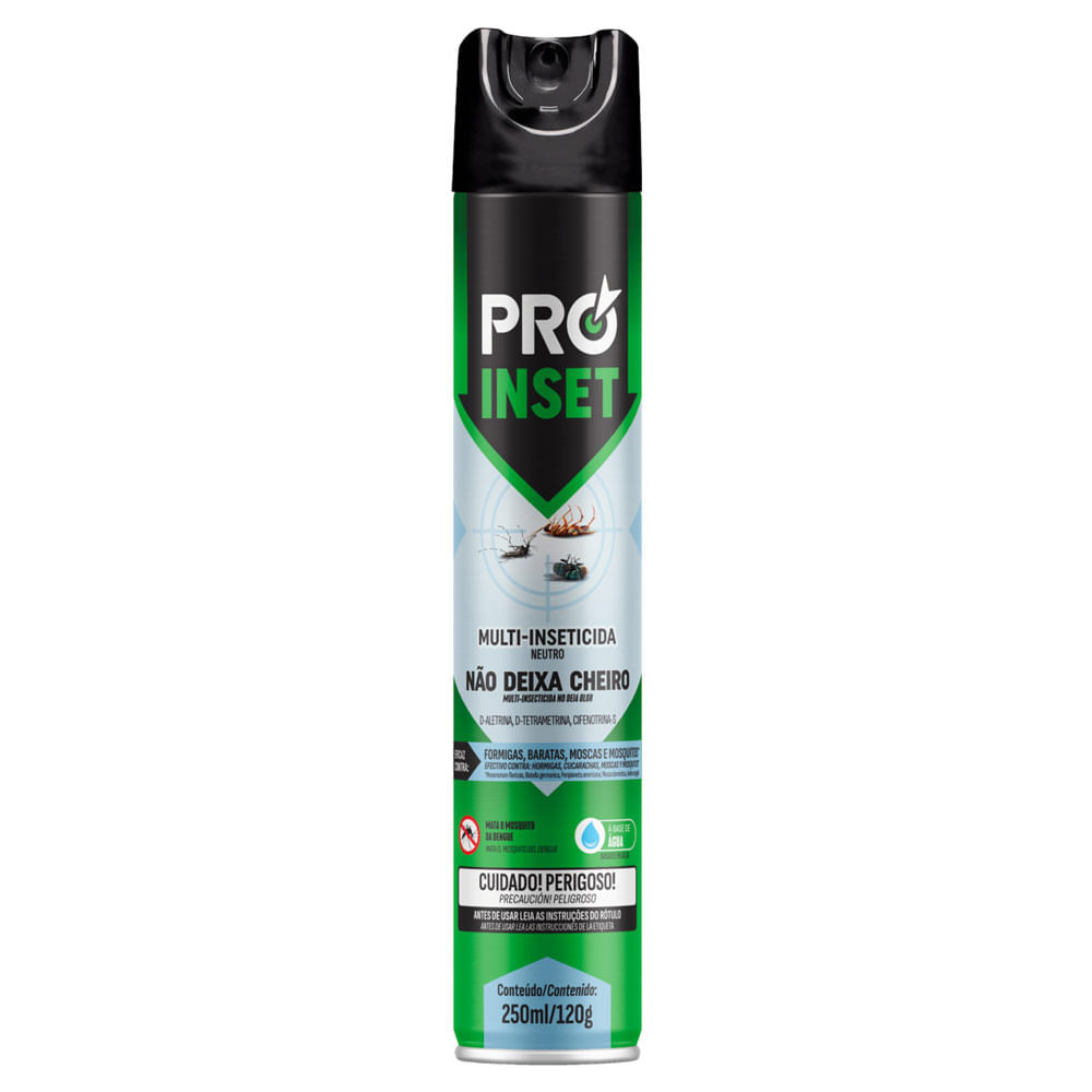 Multi Inseticida Pro Inset Aerossol Neutro 250ml