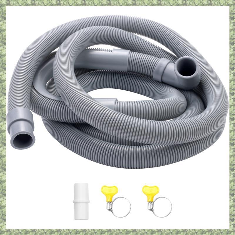 Máquina De Lavar Mangueira Dreno 2.5M Extensão Da De Drenagem Para Máquinas Louça Secadores