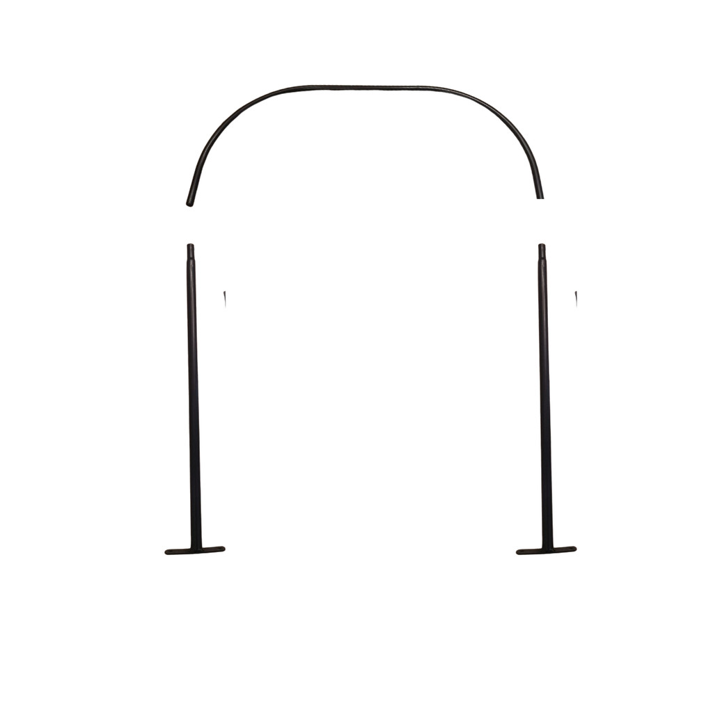 Provador De Parede U 90x90 Para Loja De Roupas Reforçado Desmontável  Com Kit Instalação