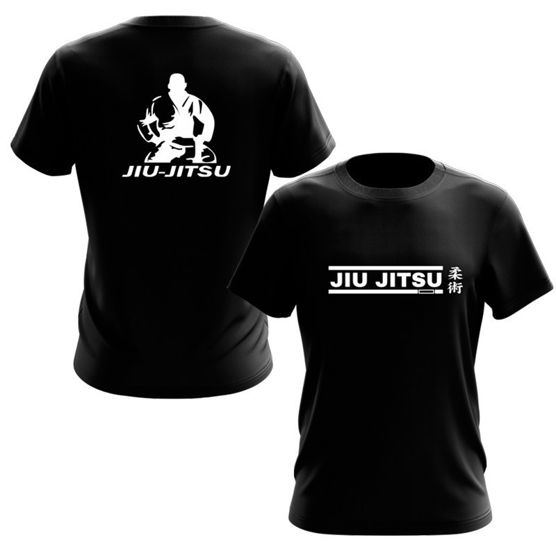 Camiseta Camisa Jiu Jitsu Luta Artes Marciais Defesa Pessoal CAMISA DE ALGODAO