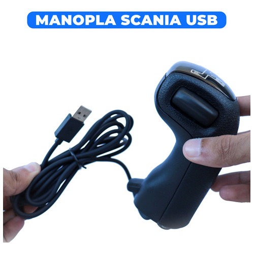 Manopla Scania Usb Compatível Logitech G27 G29 G920 Pc