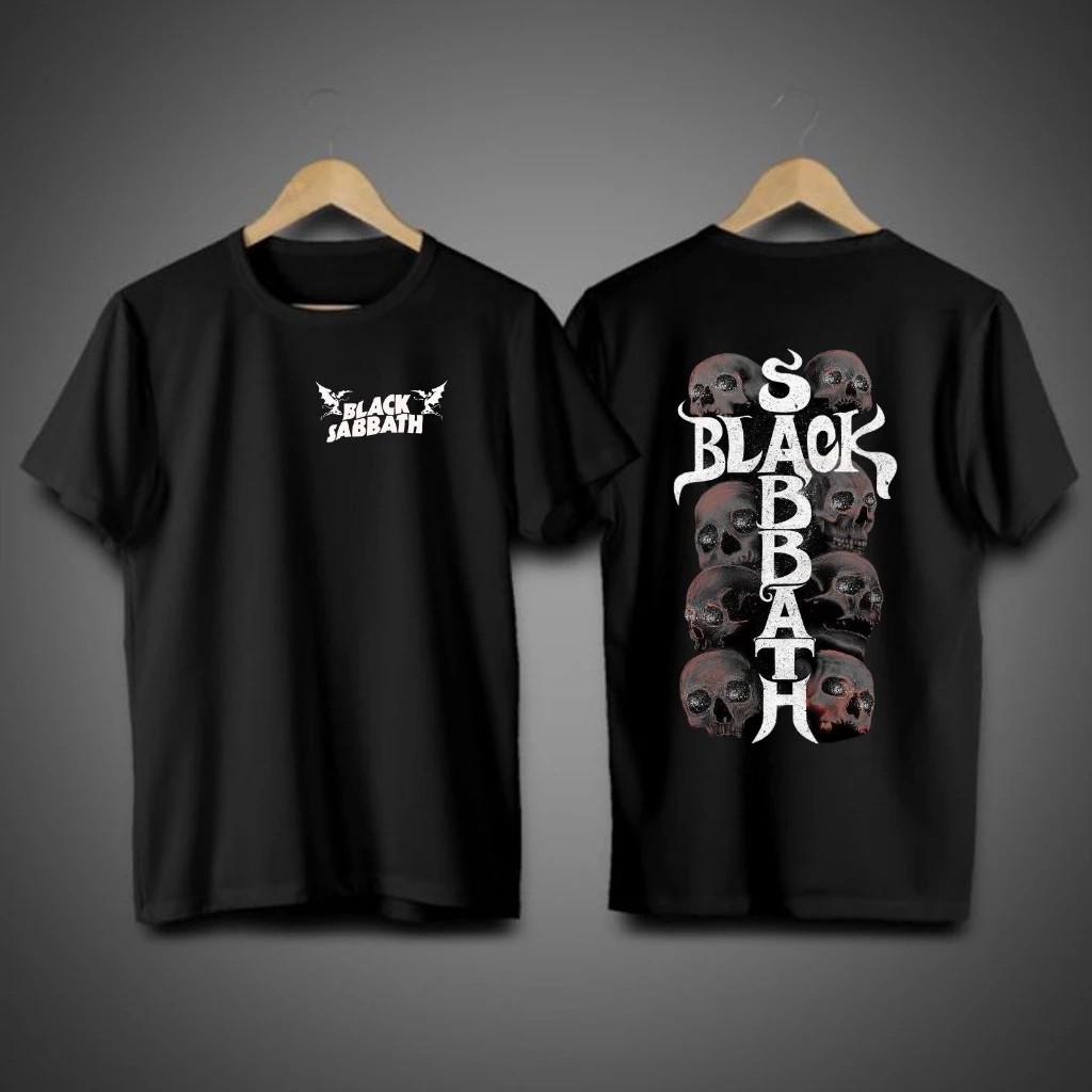 Camiseta Masculina Rock Metal Icons Estampada Lançamento Camiseta 100% Algodão Camisetão  Oversized - Ohana