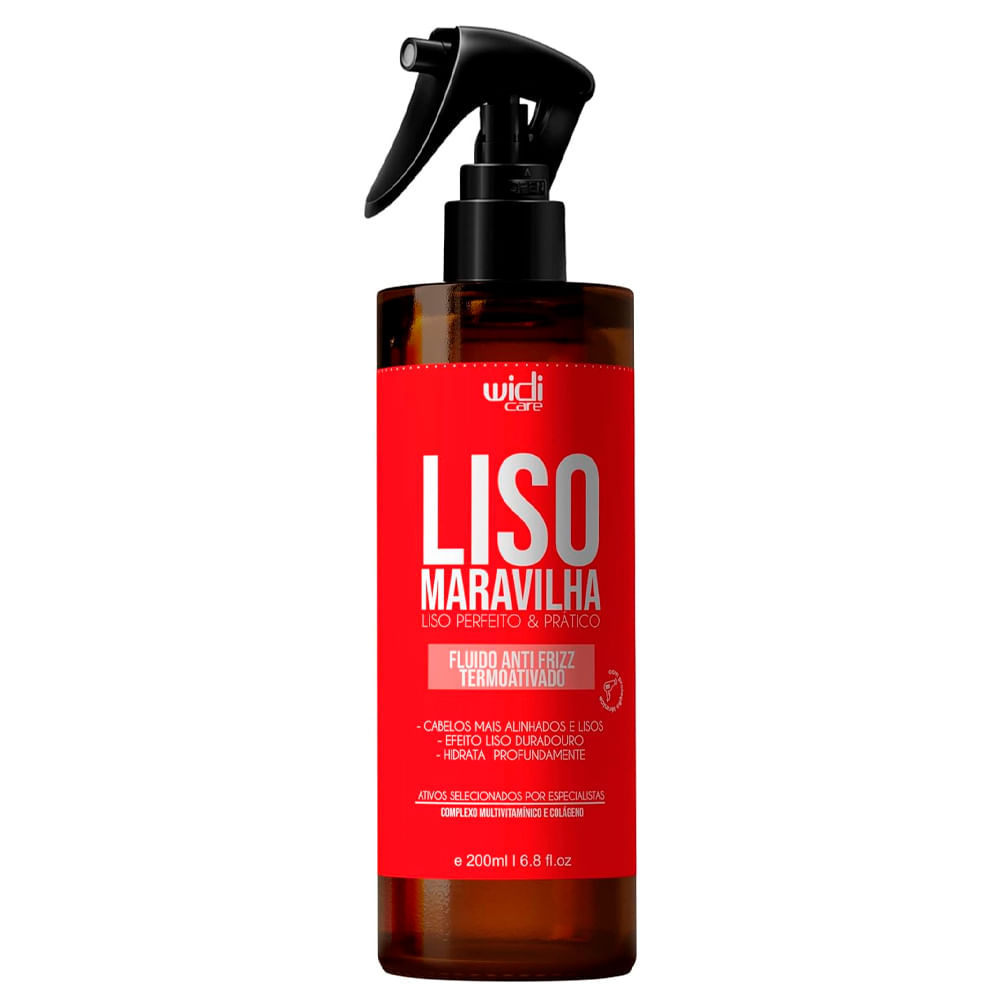 Fluido Termoativado Widi Care Liso Maravilha Antifriz 200ml