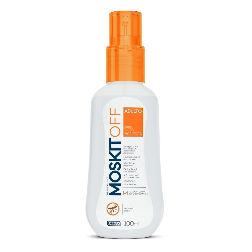 Repelente Moskitoff Spray com 100ml em Oferta na Shopee