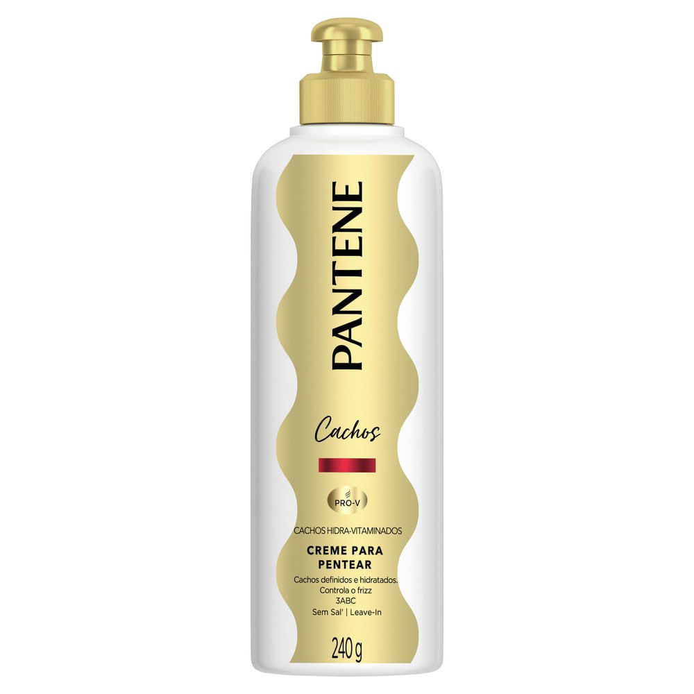Creme para Pentear Pantene Cachos 240g