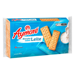 Biscoito Aymoré Sabor Leite 345g em Oferta na Shopee