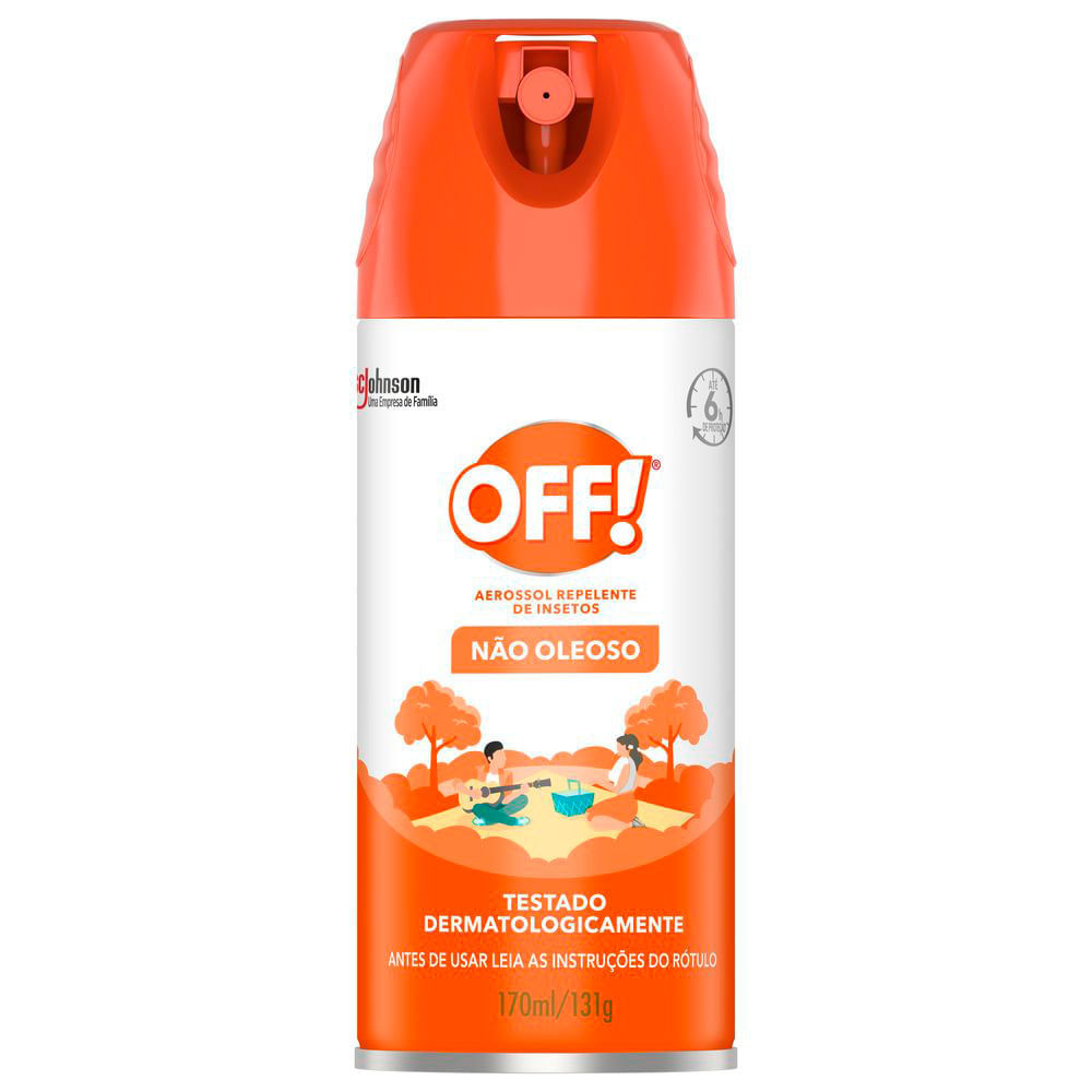Repelente Off! Family Aerossol com 165ml em Oferta na Shopee