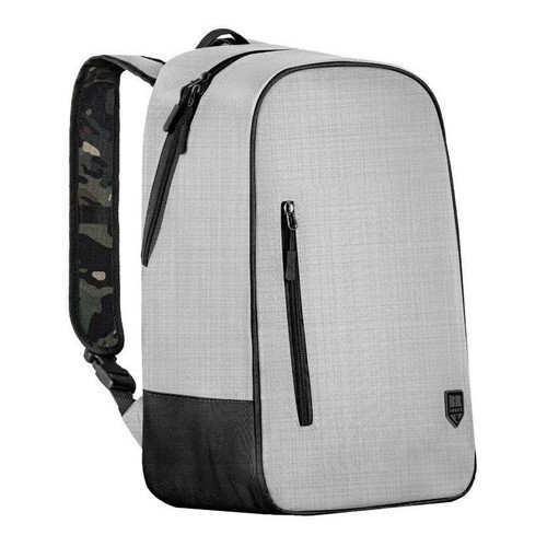 Mochila Tática Brforce Sentinela 20L - Cinza/Camuflado Multicam Black