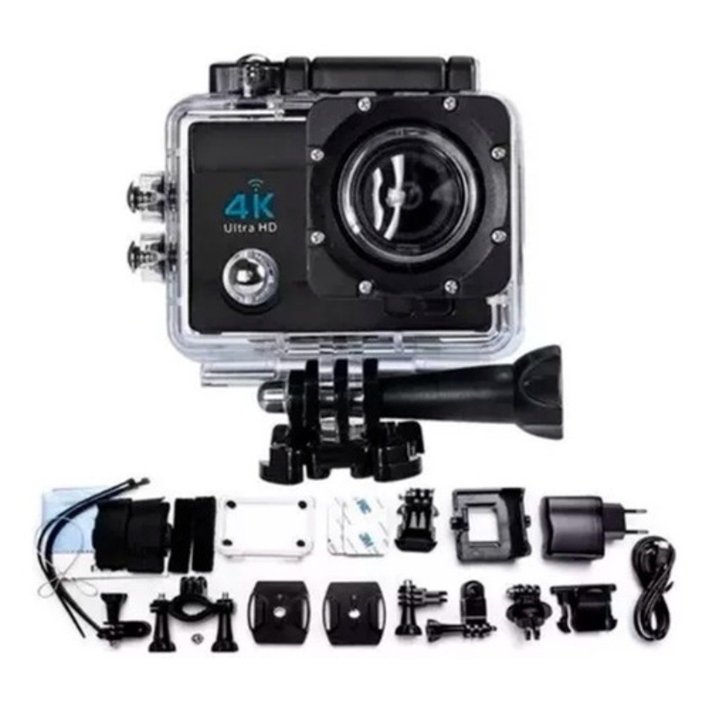 Câmera WIFI esportiva Full HD 4K à prova d'água em Oferta na Shopee