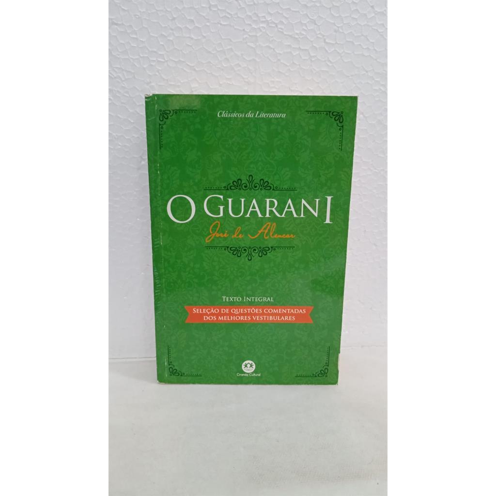 O Guarani autor Alencar, José de