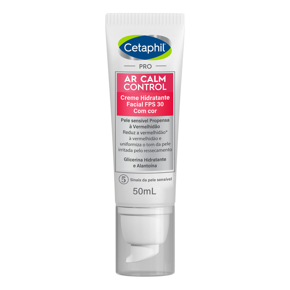 Creme Hidratante Facial Fps 30 Com Cor Cetaphil Pro AR Calm Control 50mL