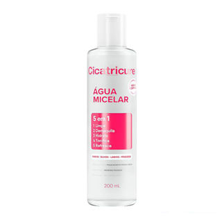 Cicatricure Água Micelar Limpeza Facial 200ml em Oferta na Shopee