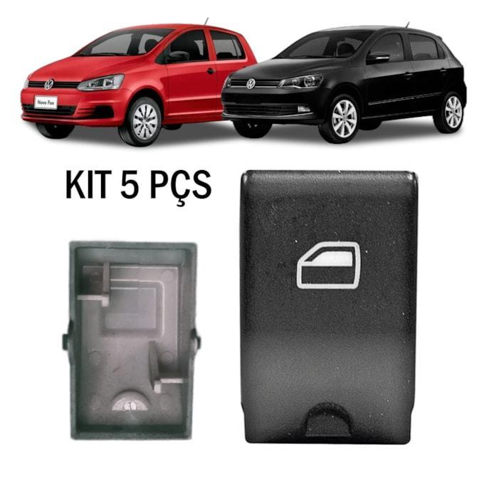 KIT 5 CAPAS INTERRUPTOR DO VIDRO ELÉTRICO GOL FOX ORIGINAL em Oferta na Shopee