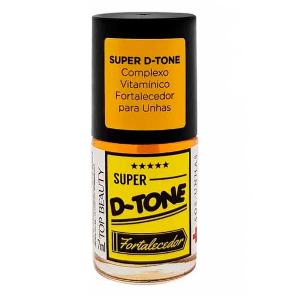 Esmalte De Tratamento Top Beauty SOS Unhas D-Tone em Oferta na Shopee