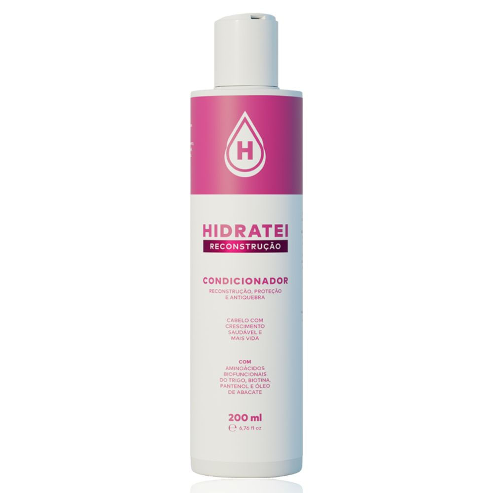 Condicionador Hidratei Reconstrução, Proteção e Antiquebra 200ml em Oferta na Shopee