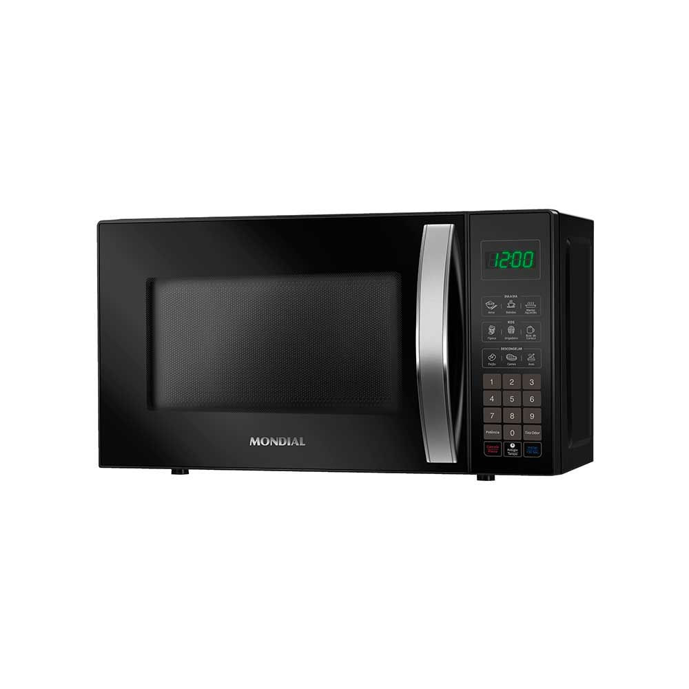 Micro-ondas Mondial MO-01-21-B 21 Litros Preto - 220V em Oferta na Shopee