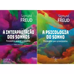 Kit com 2 Livros | A Interpretação dos Sonhos e A Psicologia do Sonho | Psicanálise Para Principiantes | Sigmund Freud