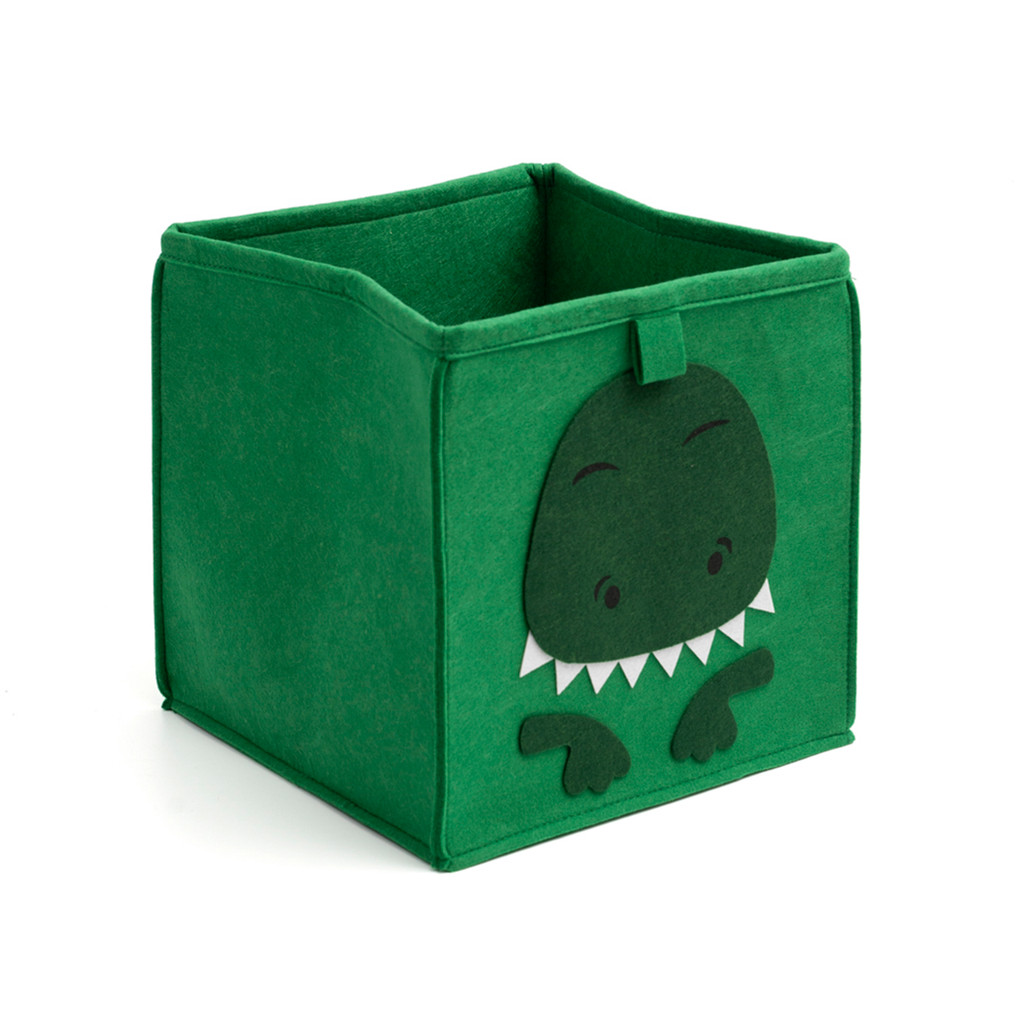 Organizador Dobrável de Feltro Dinossauro - Oikos Verde