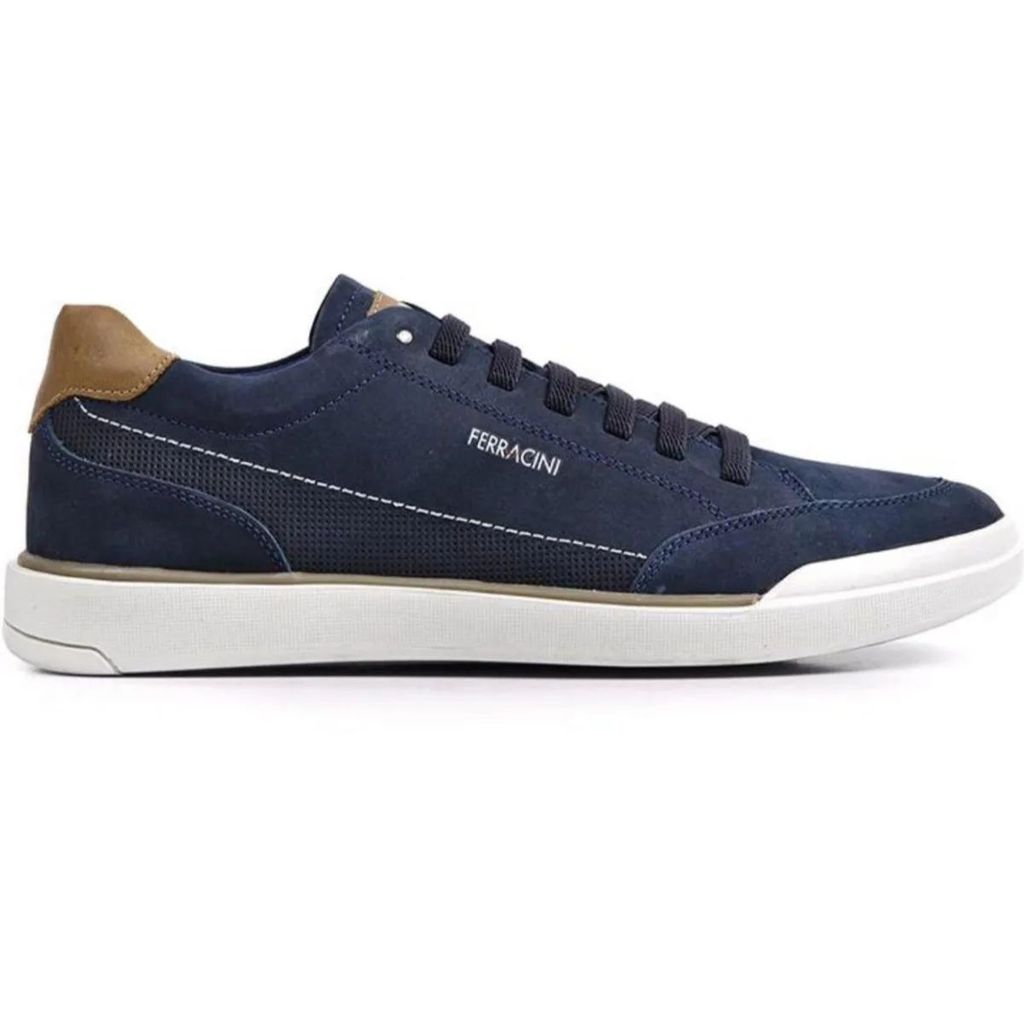 Sapatênis Casual Masculino Ferracini Star 1056M Marinho