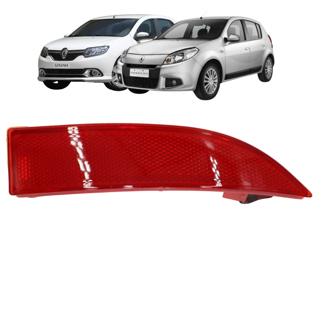 Refletor Para Choque Traseiro Sandero Logan