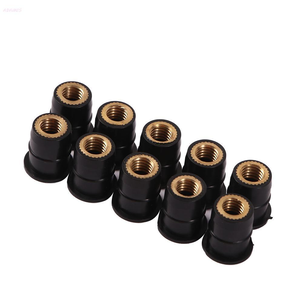 ADAMES Porcas De Borracha Para Carenagem , Prendedor Cego Universal M4/M5/M6