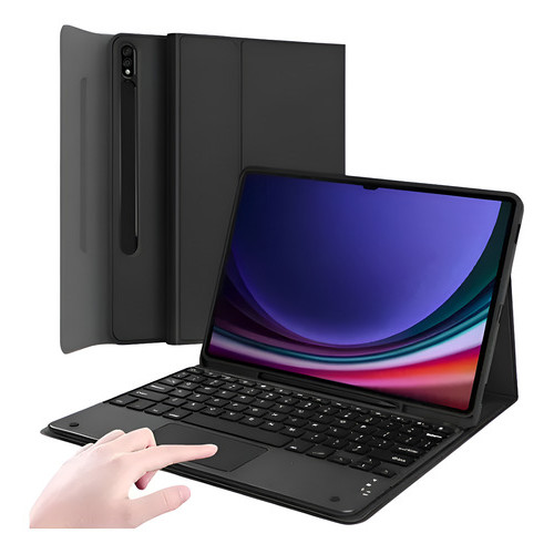 Capa Teclado Bluetooth Para Samsung Galaxy Tab S9 / S9 FE 11" Case Smart Keyboar
