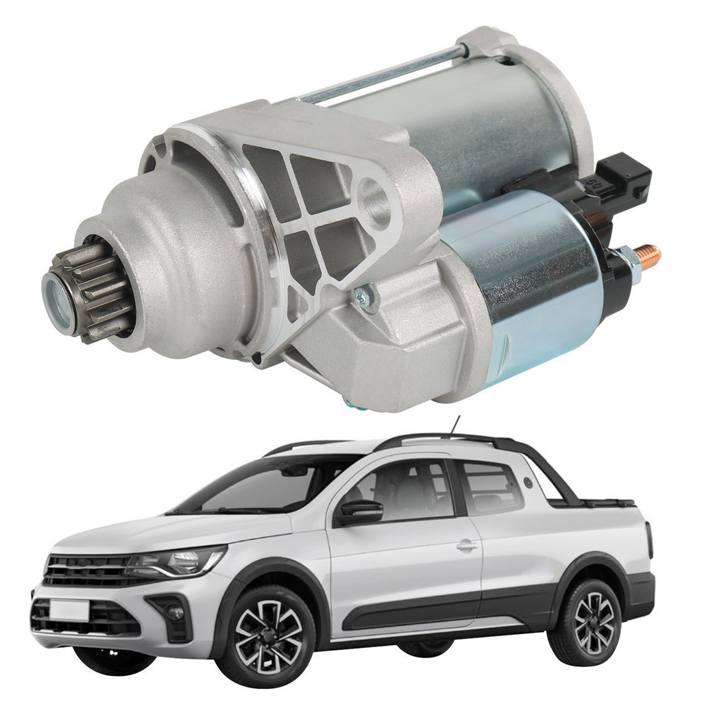 Motor Partida 11 Dentes Gol Fox Voyage Golf Saveiro G5 G6 Spacefox Crossfox em Oferta na Shopee