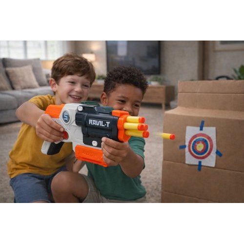 Lanca Dardos Infantil Refil Alvo Brinquedo Diversao Competicao Resistencia