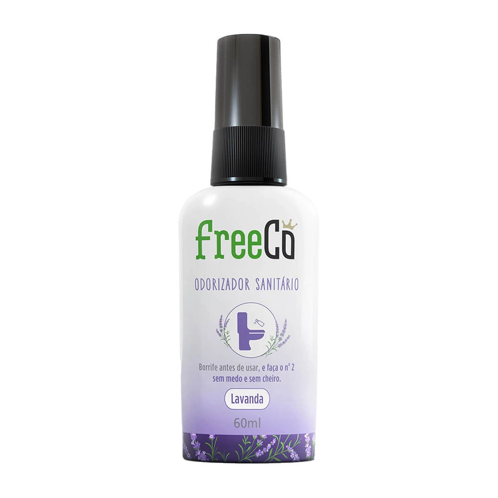Bloqueador de Odores Sanitários Freecô Lavanda 60ml em Oferta na Shopee