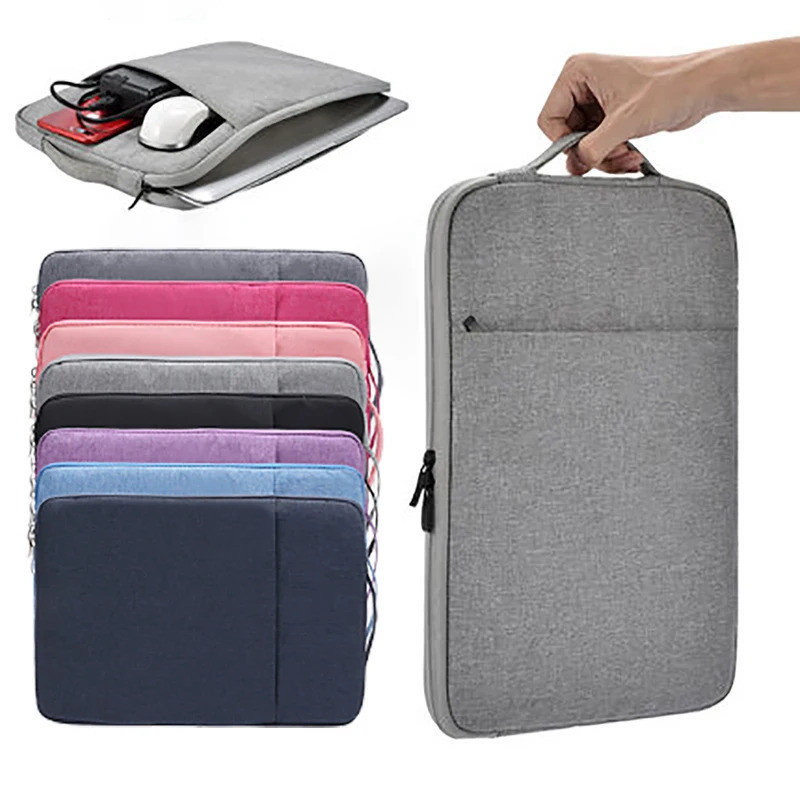 Bolsa Para Laptop Macbook Air m2 , Capa 12 13.3 14 15 , Bexiga Interna Pro M1 Lenovo Dell HP Huawei Xiaomi Jeans