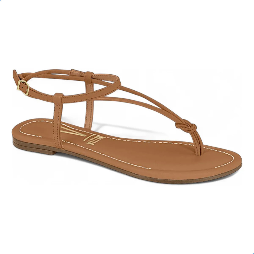 Sandália Feminina Vizzano Rasteirinha Casual Confortável Original