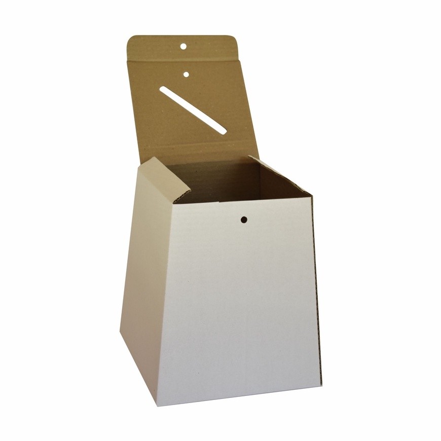 1 unid Urna de Papelão Para Sorteios, Pesquisas, Cupons E Sugestões