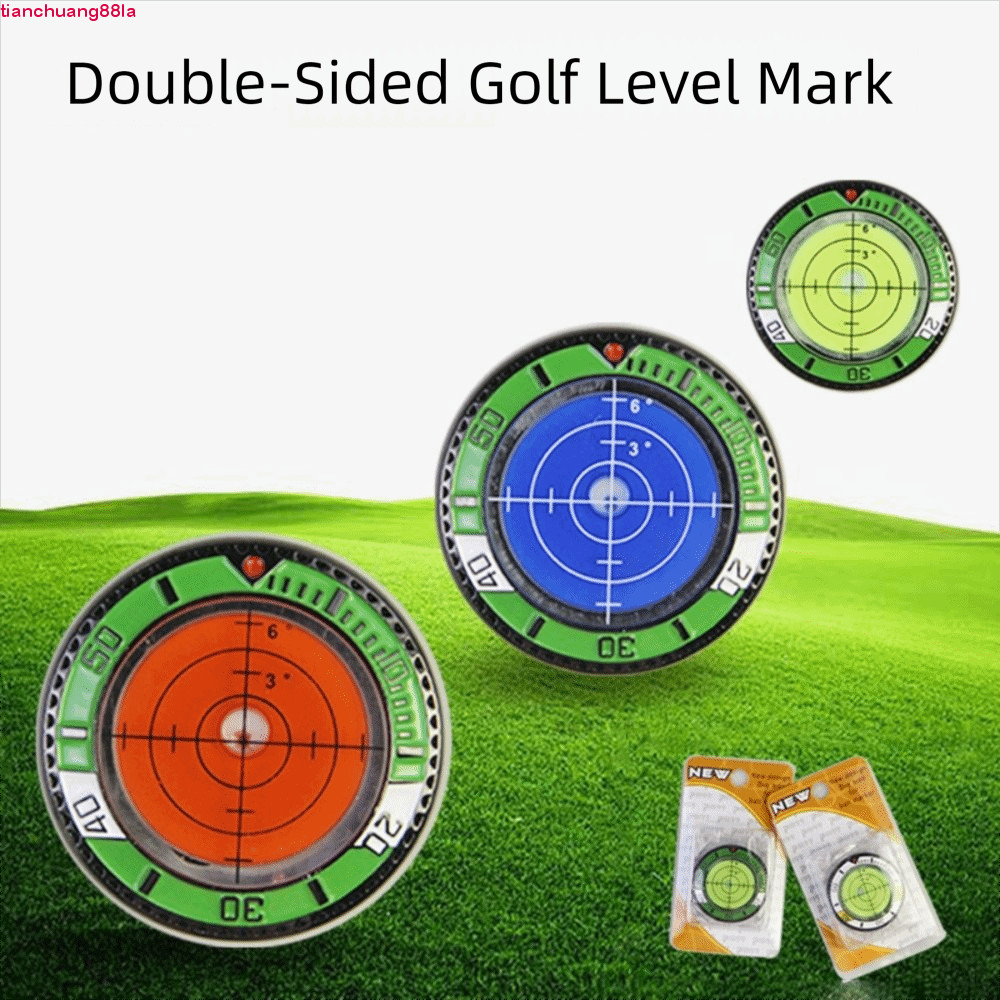 Medidor De Inclinação De Golfe TIANCHUANG , Marcador De Bola Transparente E , Nivelador De Ferramentas , Design Versátil
