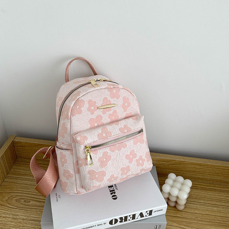 Ins Super quente Mini mochila 2024 novo estilo mochila feminina versão coreana na moda estudante mochila All-Match peque