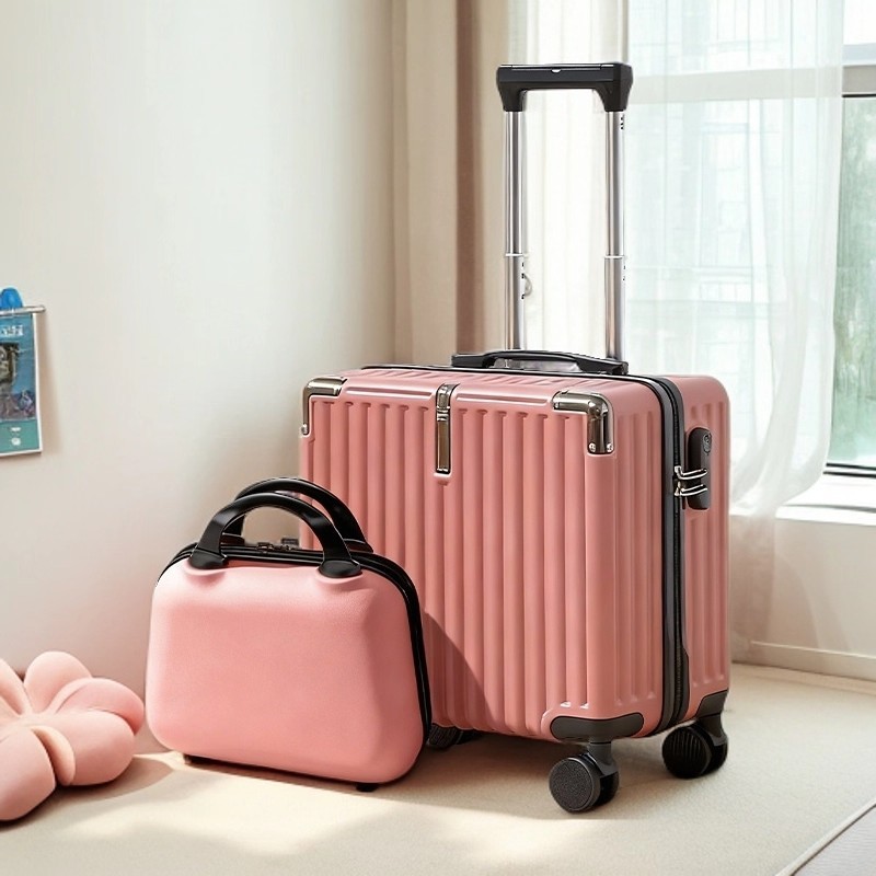 Mala de transporte pequena para bagagem leve, 60cm, sem remessa, carrinho de viagem, 47cm, mala pequena, caixa para mãe 