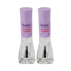 Kit 2 Esmaltes Dailus Ultra Secante Poupa Meu Tempo