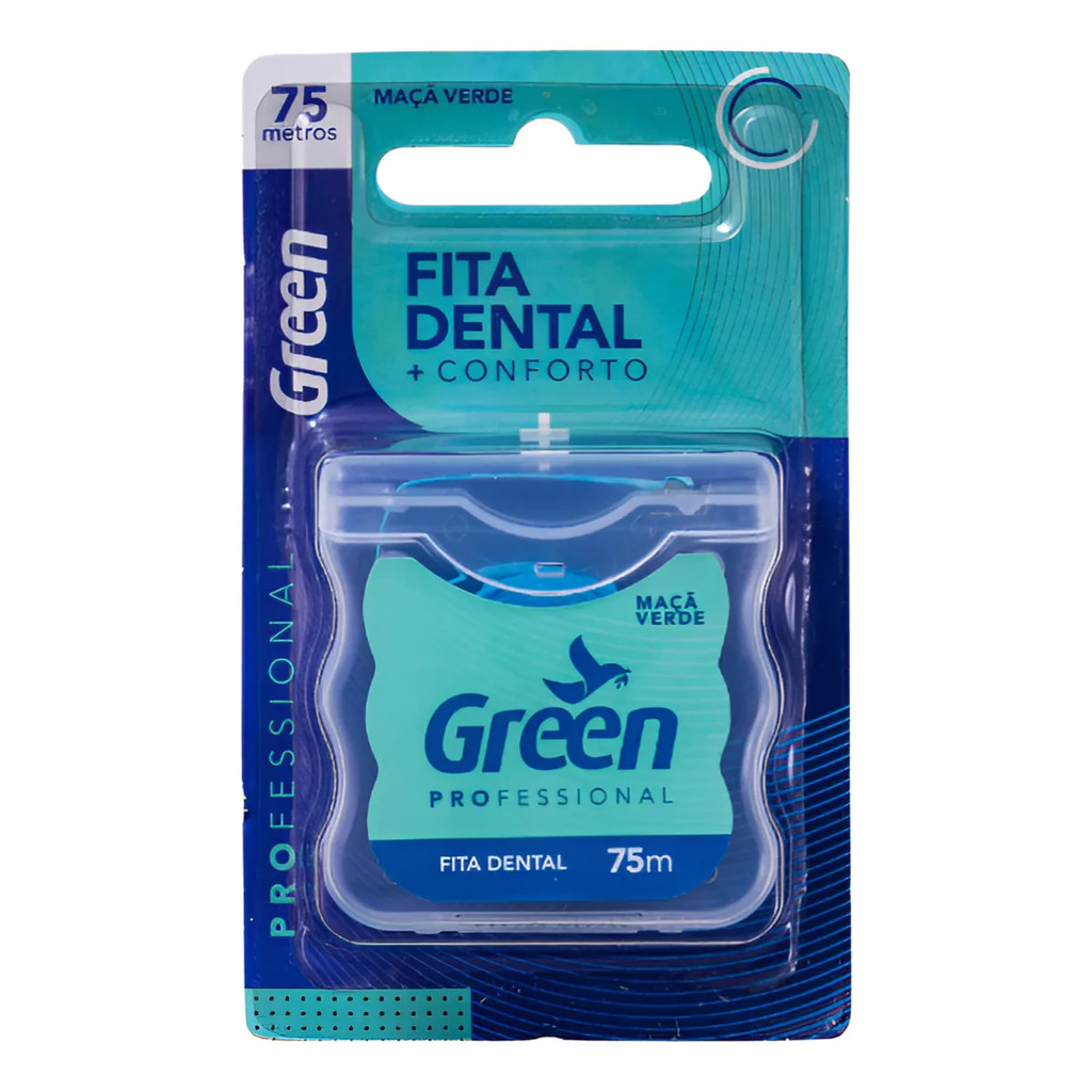 Fita Dental Green Maçã Verde 75m