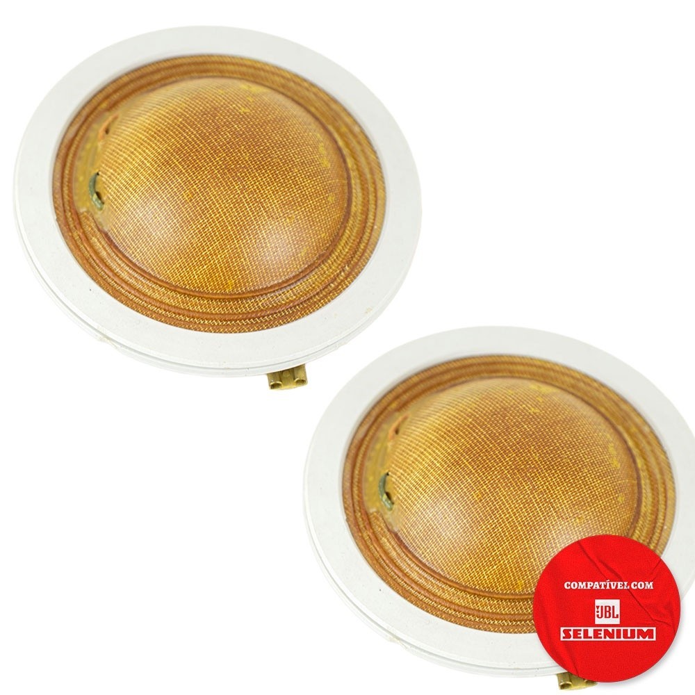 2x Reparo Compatível Driver JBL Selenium D250 Corneta 8 Ohms 100w