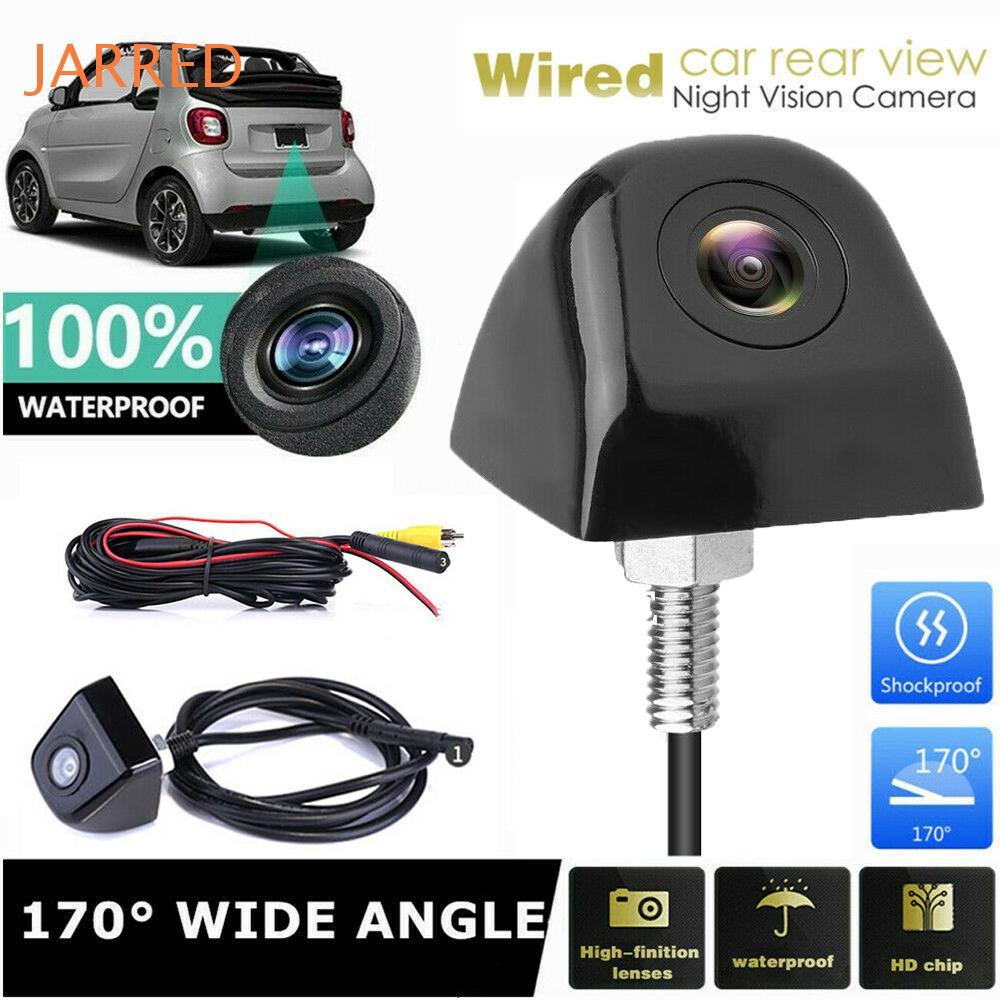 JARRED Estacionamento Cam CCD HD Universal Visão Noturna Automóveis Câmera Reversa De Carro Automático