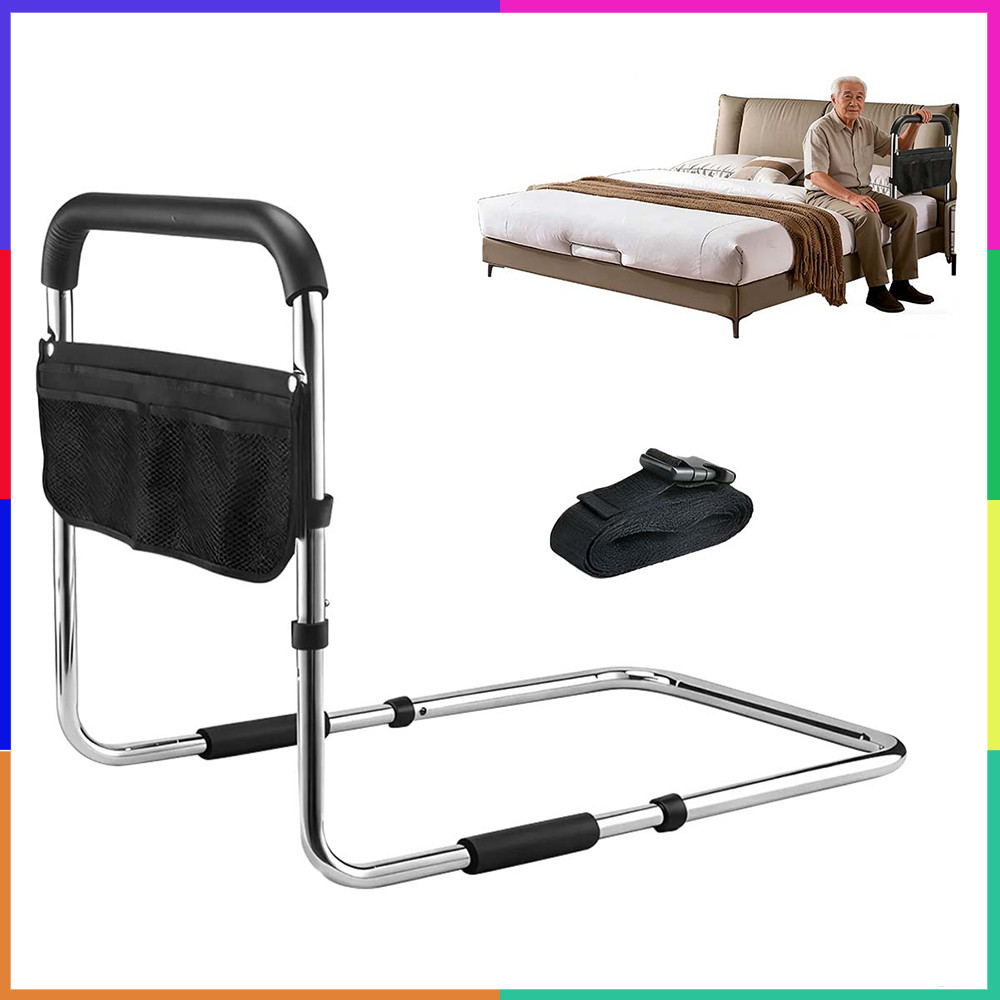 Grade Proteção Cama Reforçada Barra De Apoio Para Idosos Objetos Stand Up Segurança Para Evitar Quedas Adulto Idosos