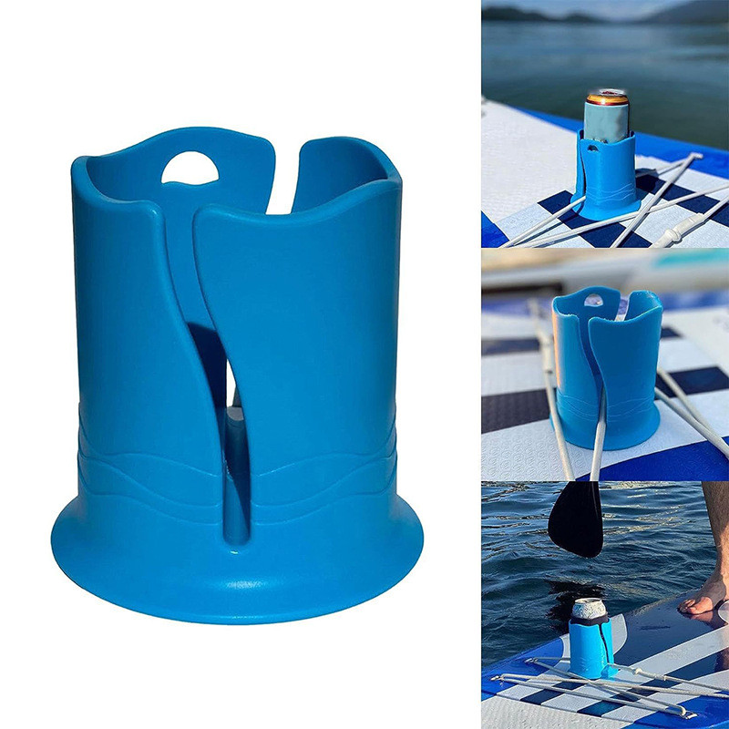 Novo Suporte para Bebidas para Caiaque ao Ar Livre, Suporte para Garrafa de Água para Prancha de Surf, Suporte de Silico