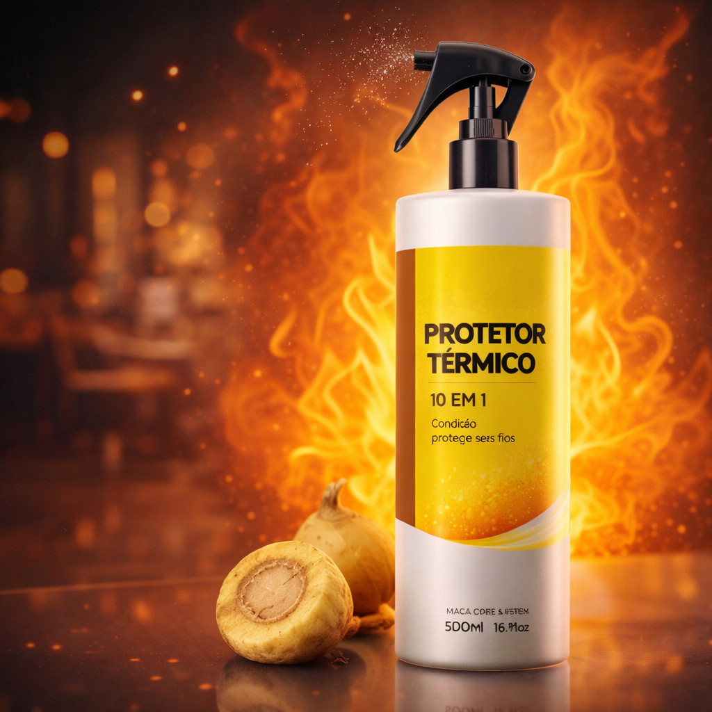 Detalhes do Protetor Térmico  Redfour Capilar Finalizador   Original 500ml