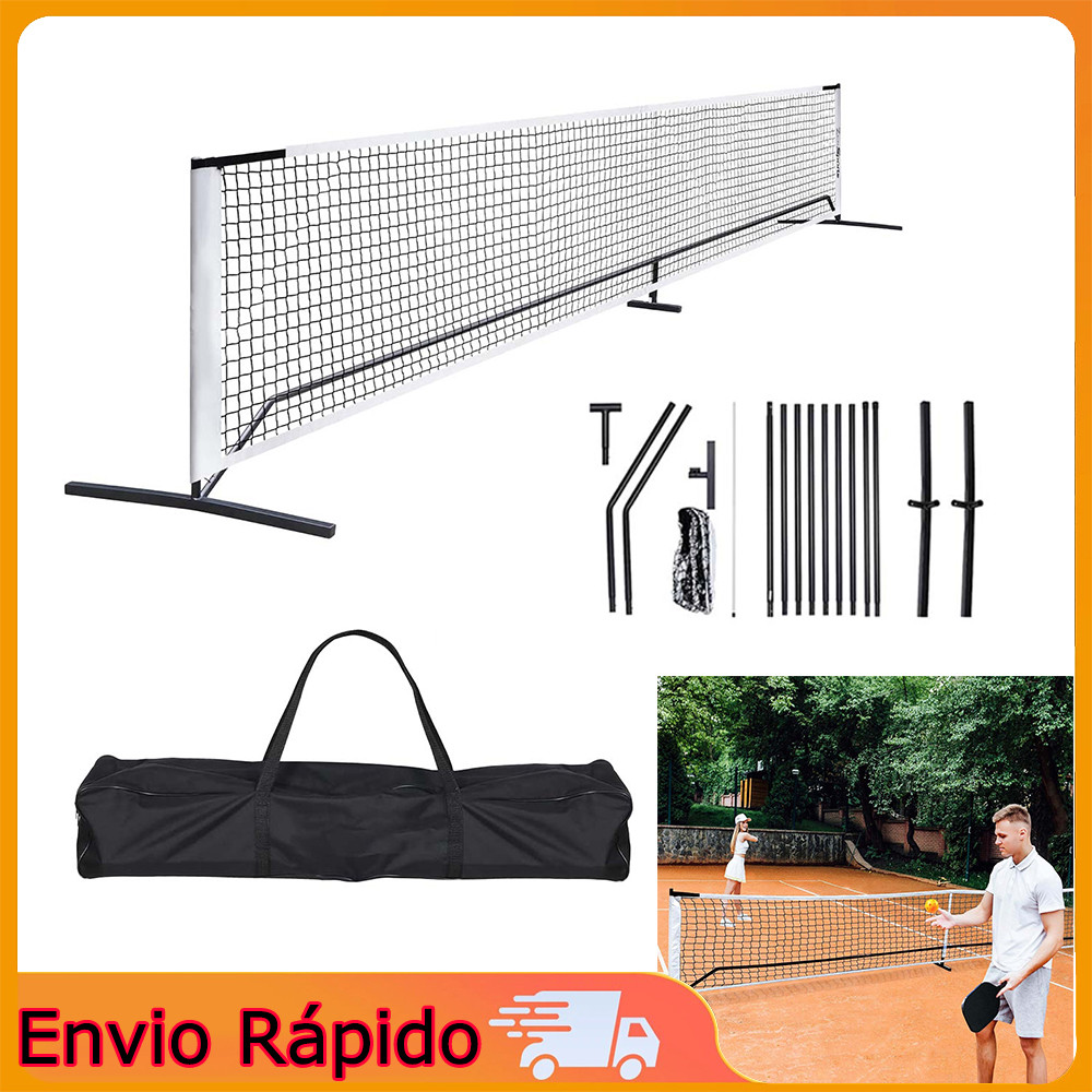 Conjunto de rede de picles para jogar tênis Badminton comprimento 6.7 m de altura 0.91 m