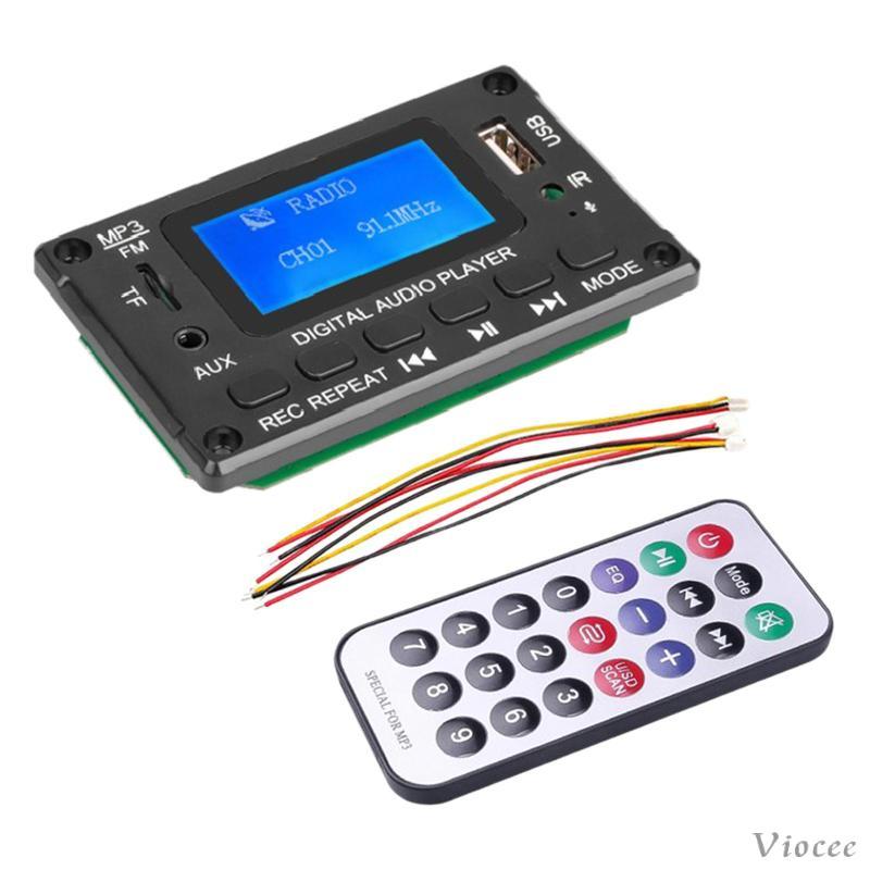 [Viocee] Placa De MP3 # 2 * Amplificador De Áudio Estéreo 40W Para Carro Entrada AUX Formato De Música Sem Perdas