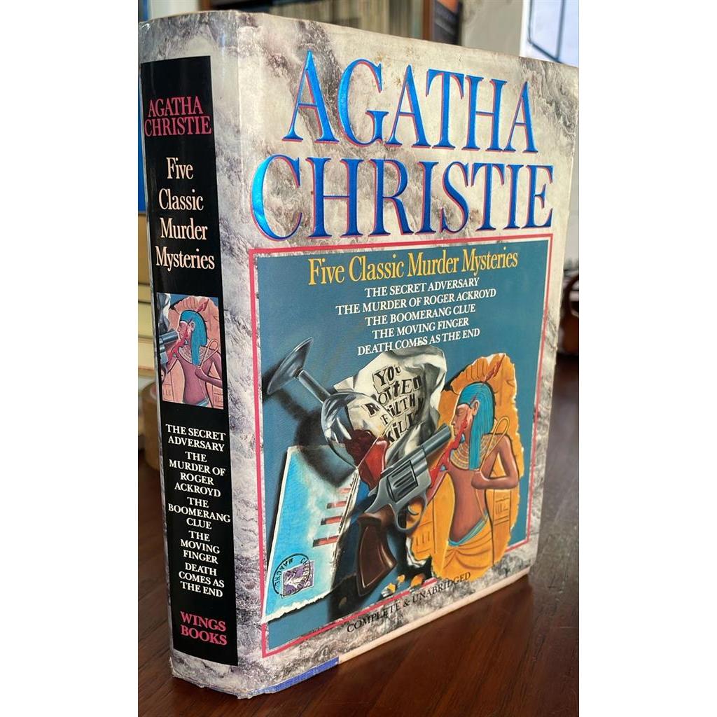 FIVE CLASSIC MURDER MYSTERIES autor AGATHA CHRISTIE