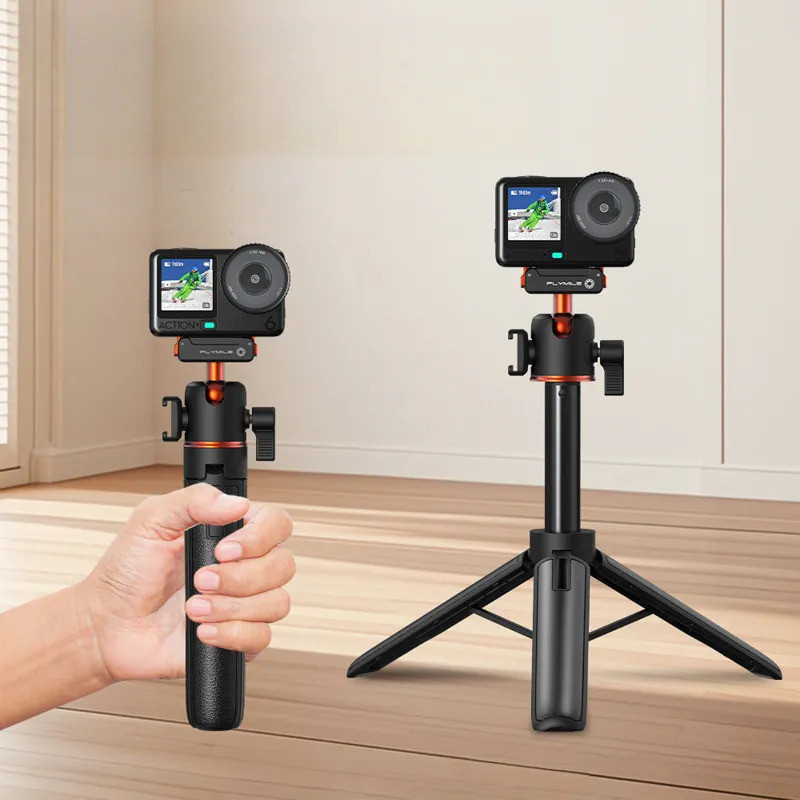 Para DJI Osmo Ação 6/360 Ii/Nano tripé De Liberação Rápida Selfie Vara Extensão Haste Suporte Estendido Acessórios Câmer