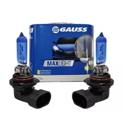 Par Lâmpada Super Branca HB4 9006 12V 55W Farol Automotivo Base P22D Gauss GL98HB4
