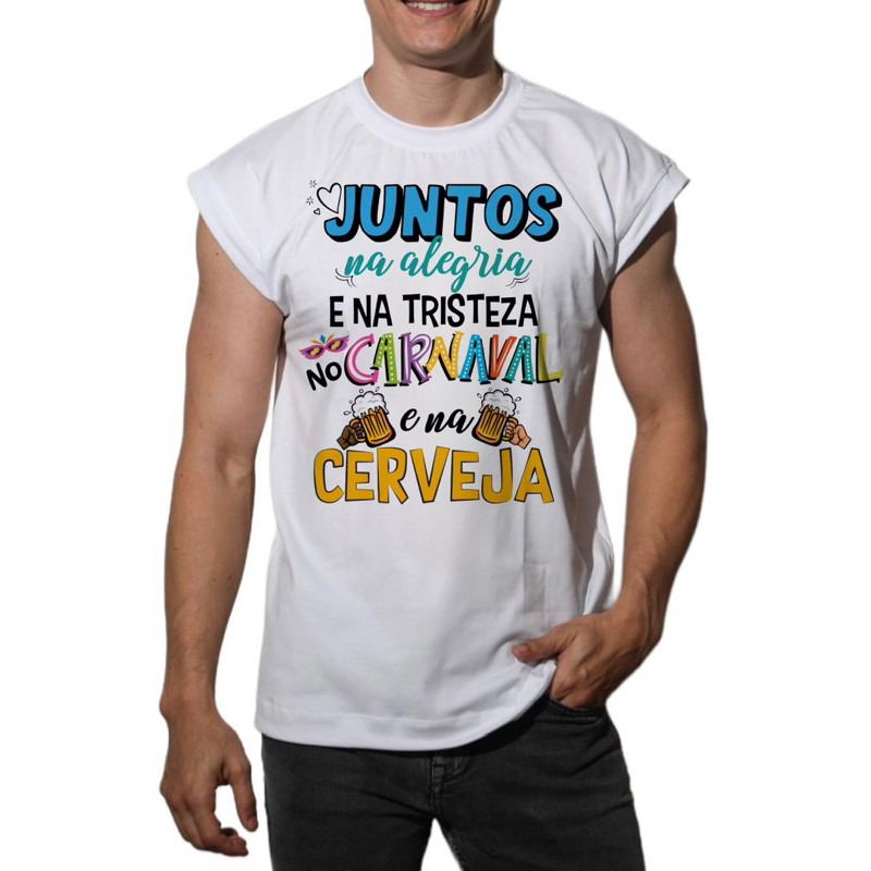 REGATÃO OVERSIZED CARNAVAL MASCULINO Bloquinho